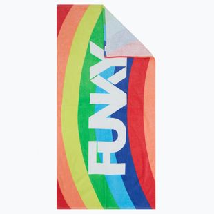 Törölköző Funky Cotton Towel rainbowie