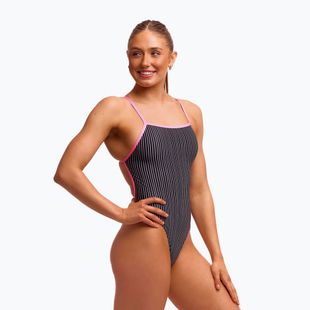 Női egyrészes fürdőruha Funkita Single Strength One pieces pin stripe