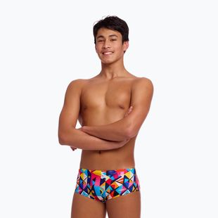Gyerek úszóboxer Funky Trunks Sidewinder Trunks broken blox