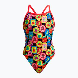 Gyerek egyrészes fürdőruha Funkita Single Strap One Piece berry good