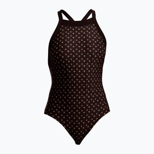 Női egyrészes fürdőruha Funkita Sky Hi One Piece hot cross