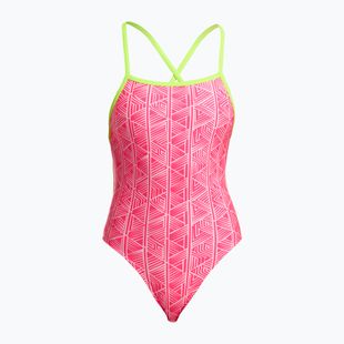 Női egyrészes fürdőruha Funkita Tie Me Tight One Piece sweet stack
