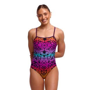 Női egyrészes fürdőruha Funkita Single Strap One Piece wild animal