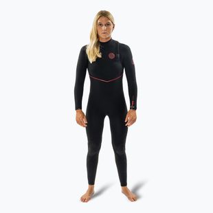 Női Rip Curl Flashbomb Fusion 3/2 mm Zip Free úszószivacs fekete