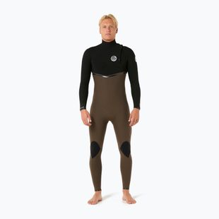 Férfi Rip Curl E Bomb 4/3 mm Zip Free Zip Free mély szikla búvárruha