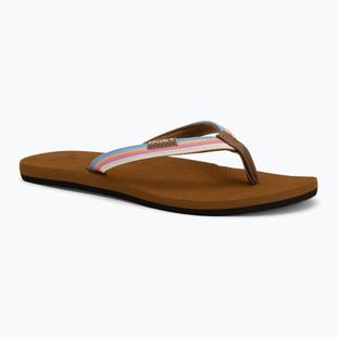 Női Rip Curl Freedom Bloom Open Toe flip flopok kék