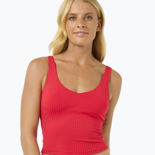 Rip Curl Premium Surf Tankini top hibiszkusz piros