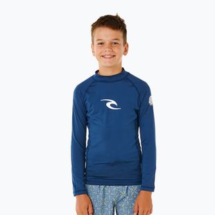 Gyerek úszó hosszú ujjú felső Rip Curl Waves Upf light navy