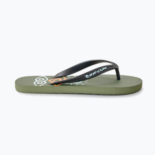 Gyerek flip-flop papucsok Rip Curl Sessions Bloom Open Toe olive