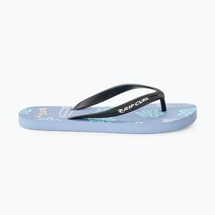 Gyerek flip-flop papucsok Rip Curl Sessions Bloom Open Toe faded denim
