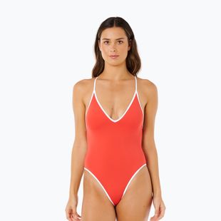 Női egyrészes fürdőruha Rip Curl Classic Surf piros