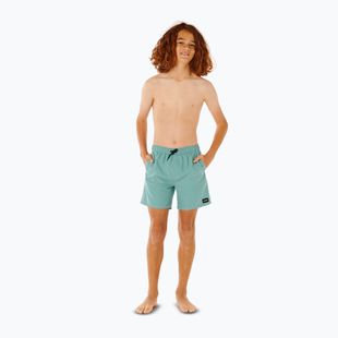Gyerek fürdőnadrág Rip Curl Offset Volley blue lagoon