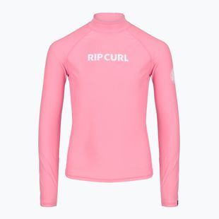 Gyerek úszó hosszú ujjú felső Rip Curl Classic Surf Rashvest begonia pink
