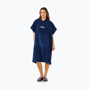 Női poncsó Rip Curl Icon Hooded Towel dark navy