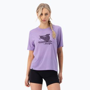 Női póló Mons Royale Icon Relaxed Tee lupin