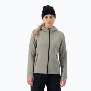Női pulóver Mons Royale Arcadia Merino Fleece Hoody dried sage