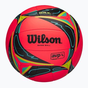 Wilson AVP GRX strandröplabda/Grass játéklabda piros 5 méret