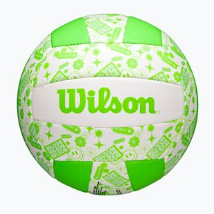 Wilson Stamp green/white röplabda 5 méret