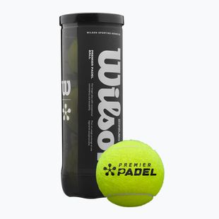 Wilson Premier padel labdák 3 db. sárga