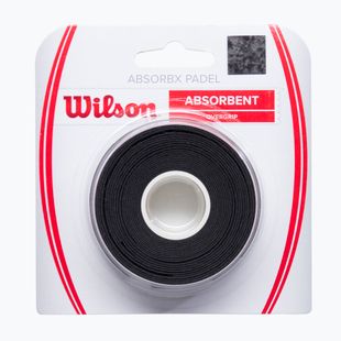 Padel ütő overgripek Wilson Absorbx Overgrip Padel 3 db black