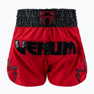Férfi edzőshort Venum Inferno Muay Thai piros/szénszürke/fekete