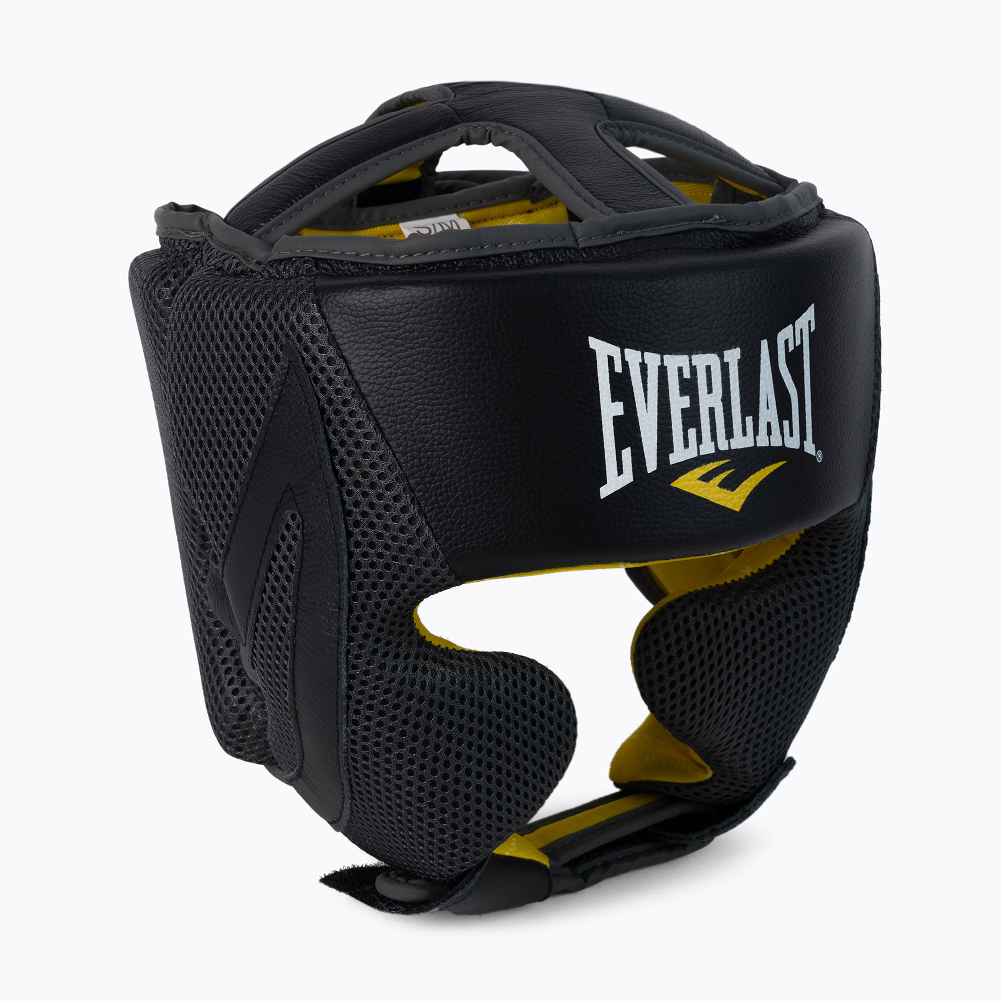 EVERLAST C3 Evercool Pro Prémium bőr bokszsisak fekete EV3711. Méret: S-M