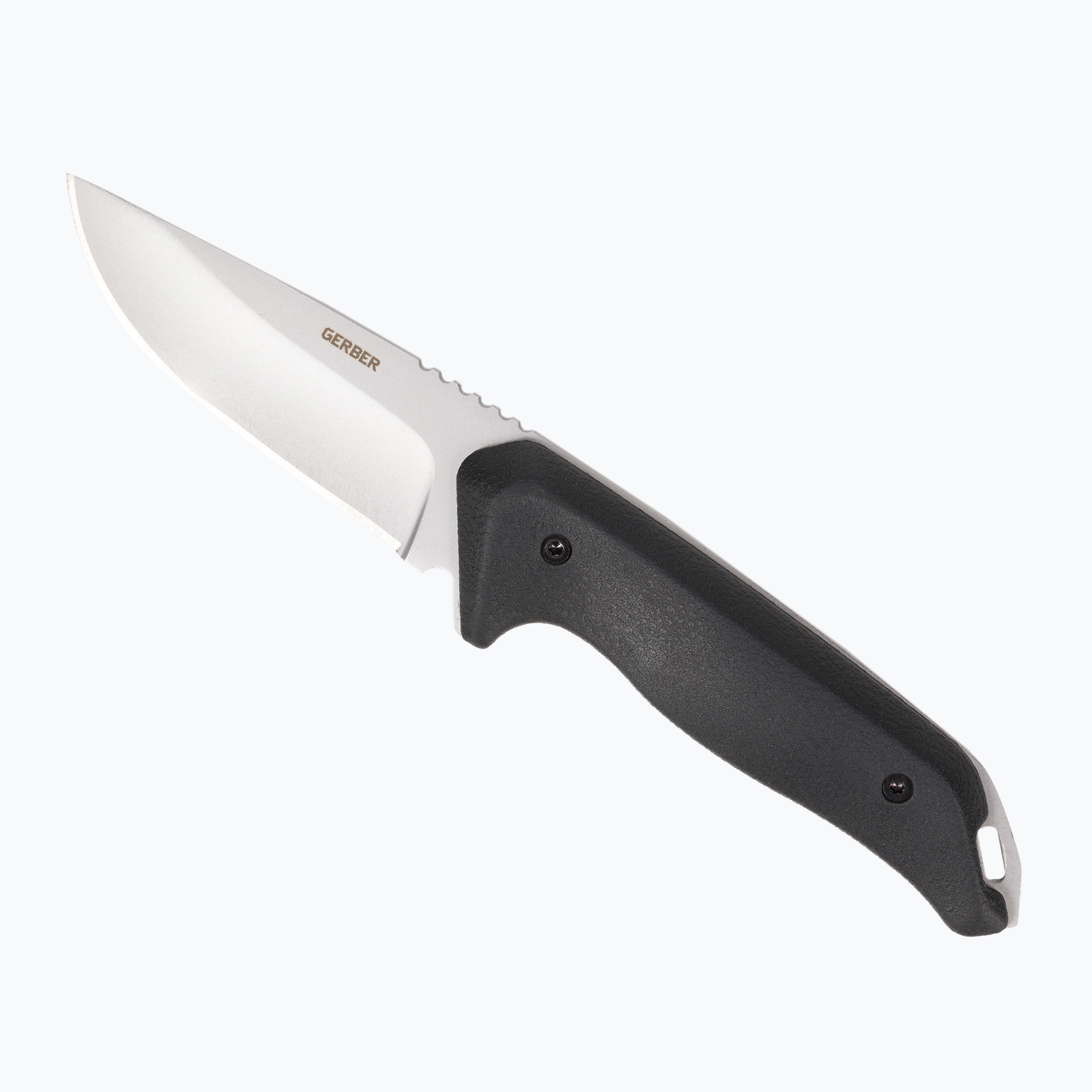 19%-kal olcsóbban.  Gerber Tourist Knife Moment Fixed Large Drop Point fekete ezüst 31-003617. Méret: OS