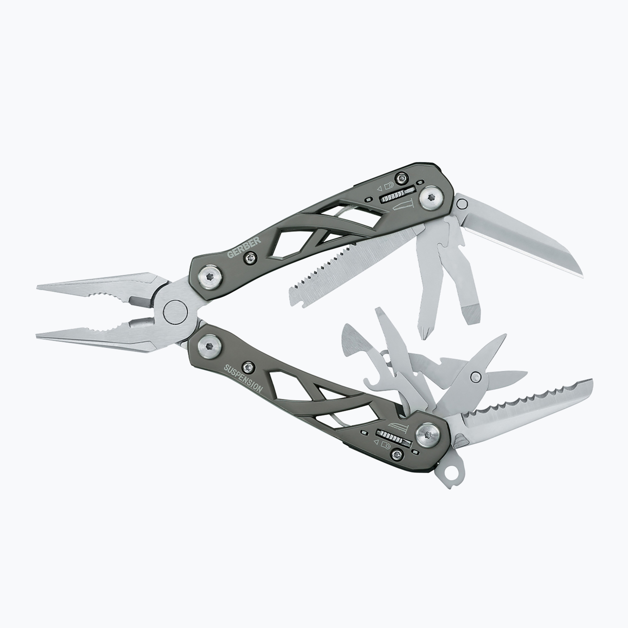 25%-kal olcsóbban.  Multiszerszám Gerber felfüggesztés szürke 31-003620. Méret: OS