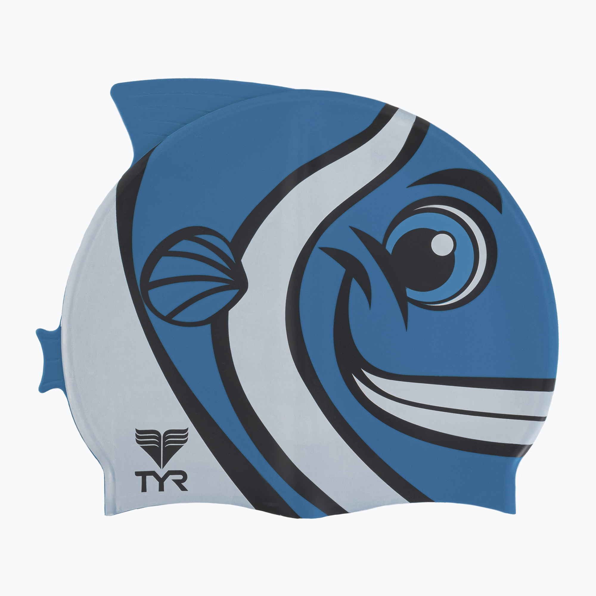30%-kal olcsóbban.  TYR Charactyr Happy Fish gyermek úszósapka kék LCSHFISH. Méret: OS