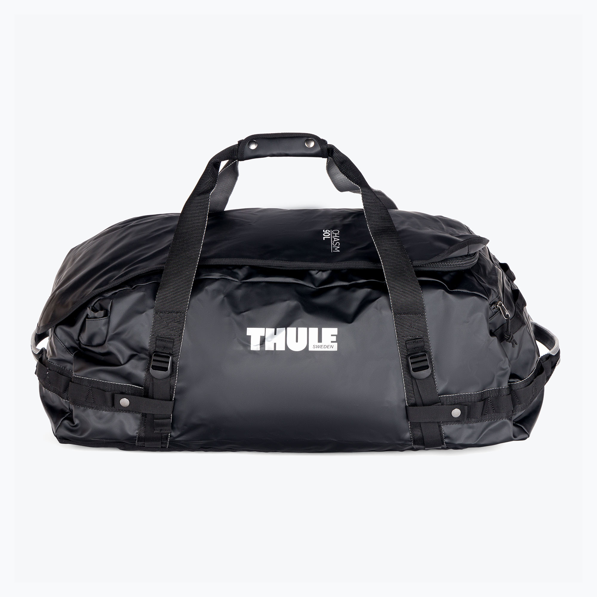 25%-kal olcsóbban.  Thule utazótáska Chasm Duffel 90L fekete 3204417. Méret: 90 l