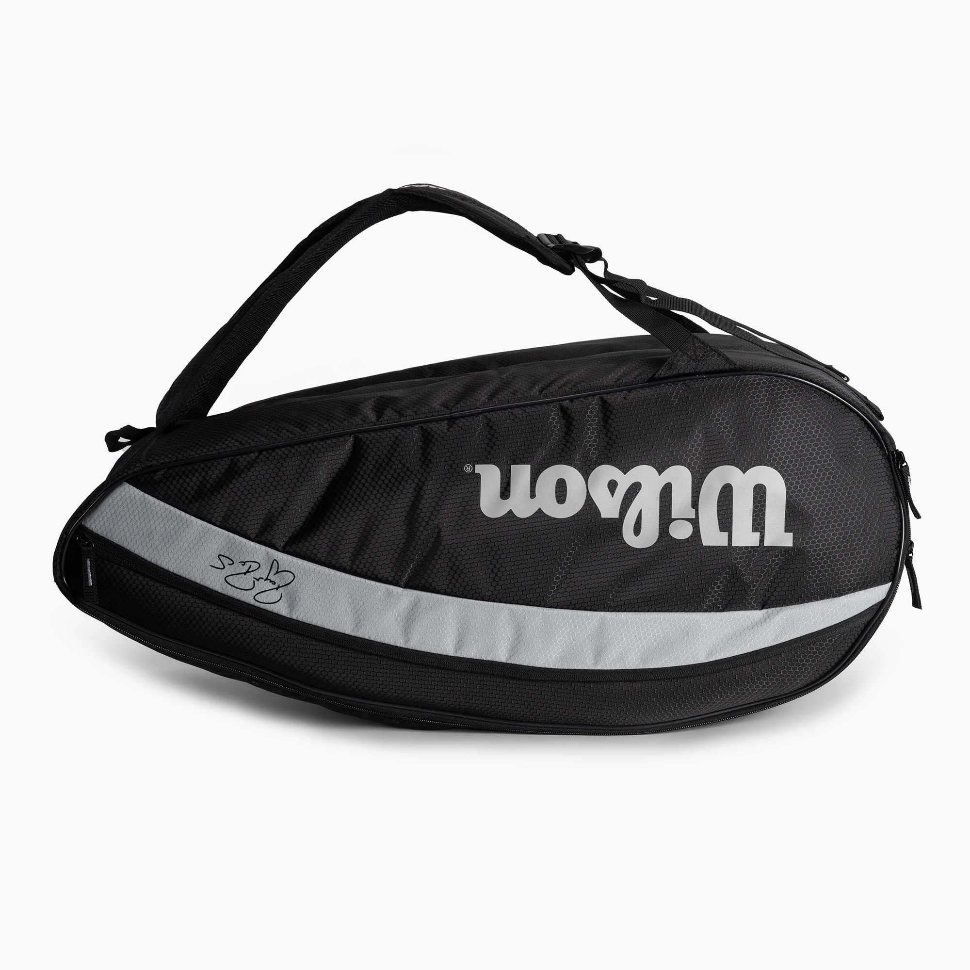 28%-kal olcsóbban.  Wilson Rf Team 12Pk tenisz táska fekete WR8005601. Méret: OS