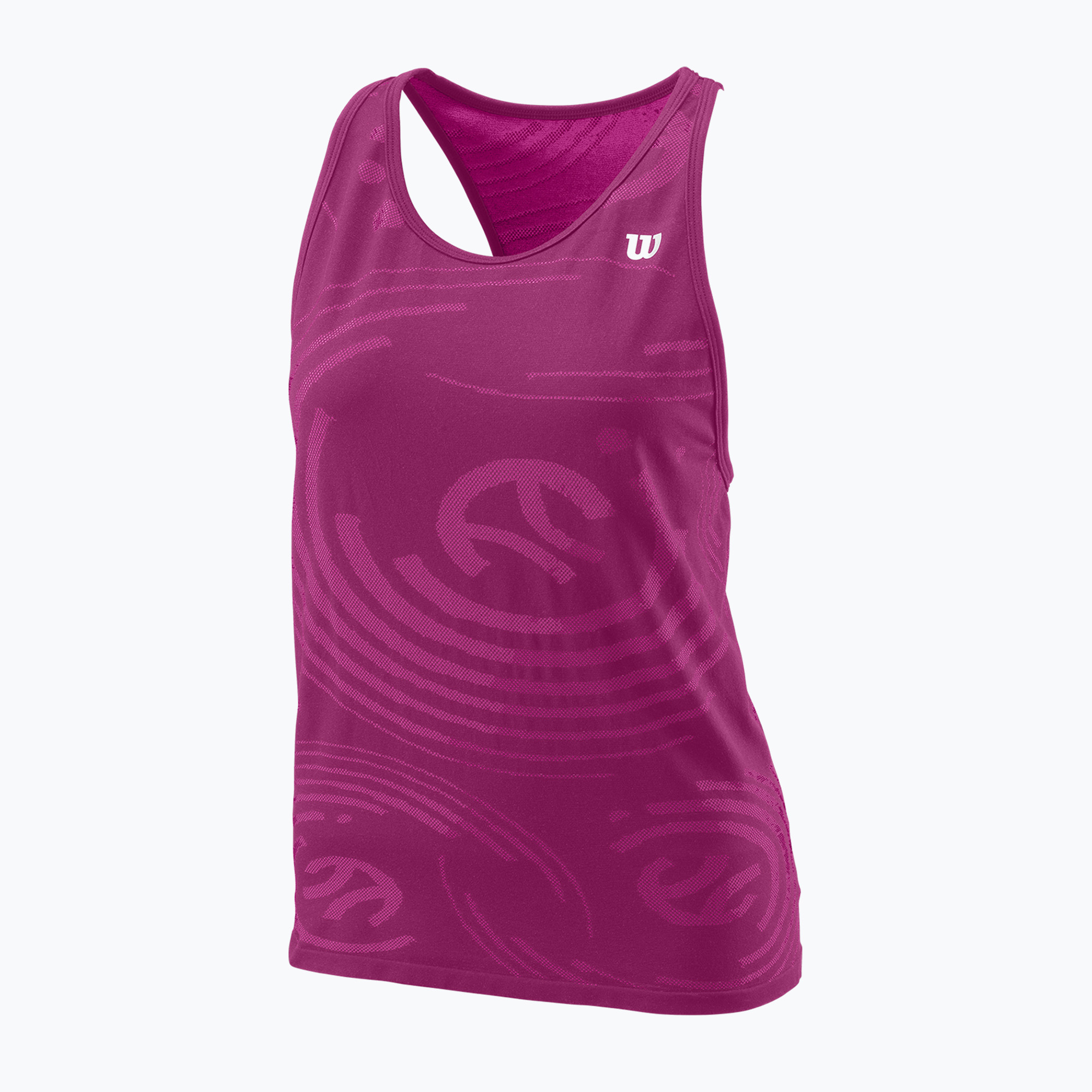36%-kal olcsóbban.  Női teniszpóló Wilson PWR SMLS Tank rózsaszín WRA809702. Méret: XL