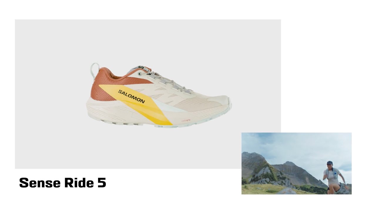 Salomon Sense Ride 5 fekete férfi futócipő L47214300