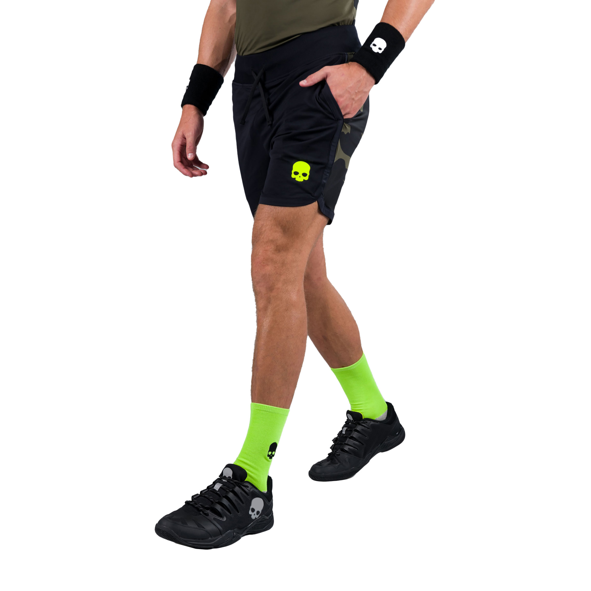 37%-kal olcsóbban.  Férfi tenisz rövidnadrág HYDROGEN Camo Tech fekete T00515397. Méret: XXL