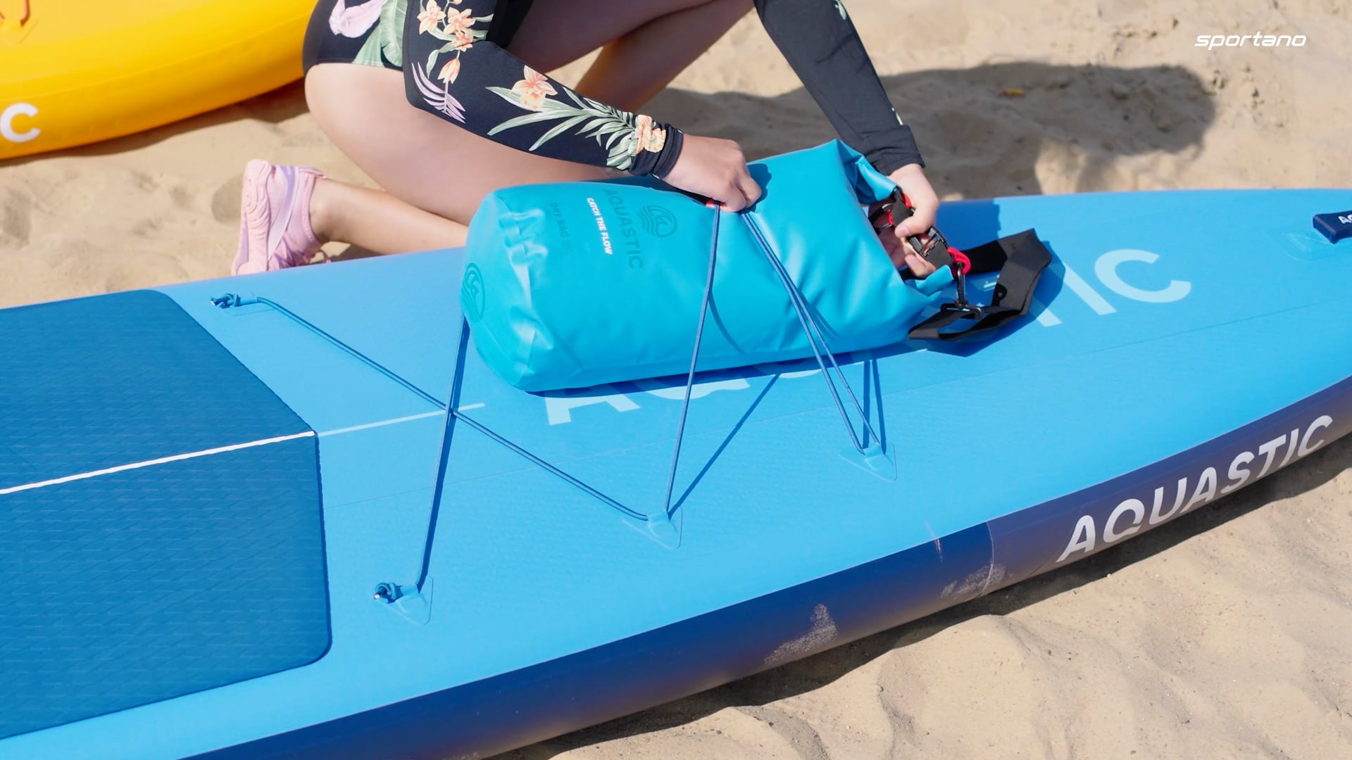 AQUASTIC szárazzsák 8 l narancssárga