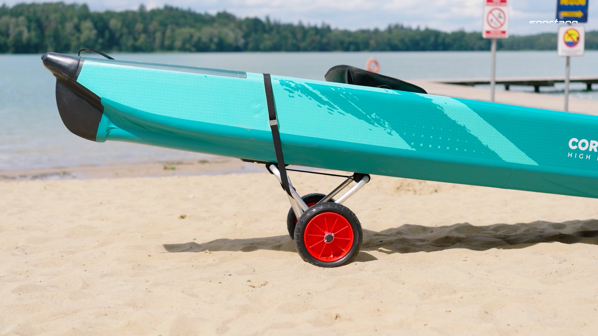 Kajak/SUP kocsi AQUASTIC SPT001