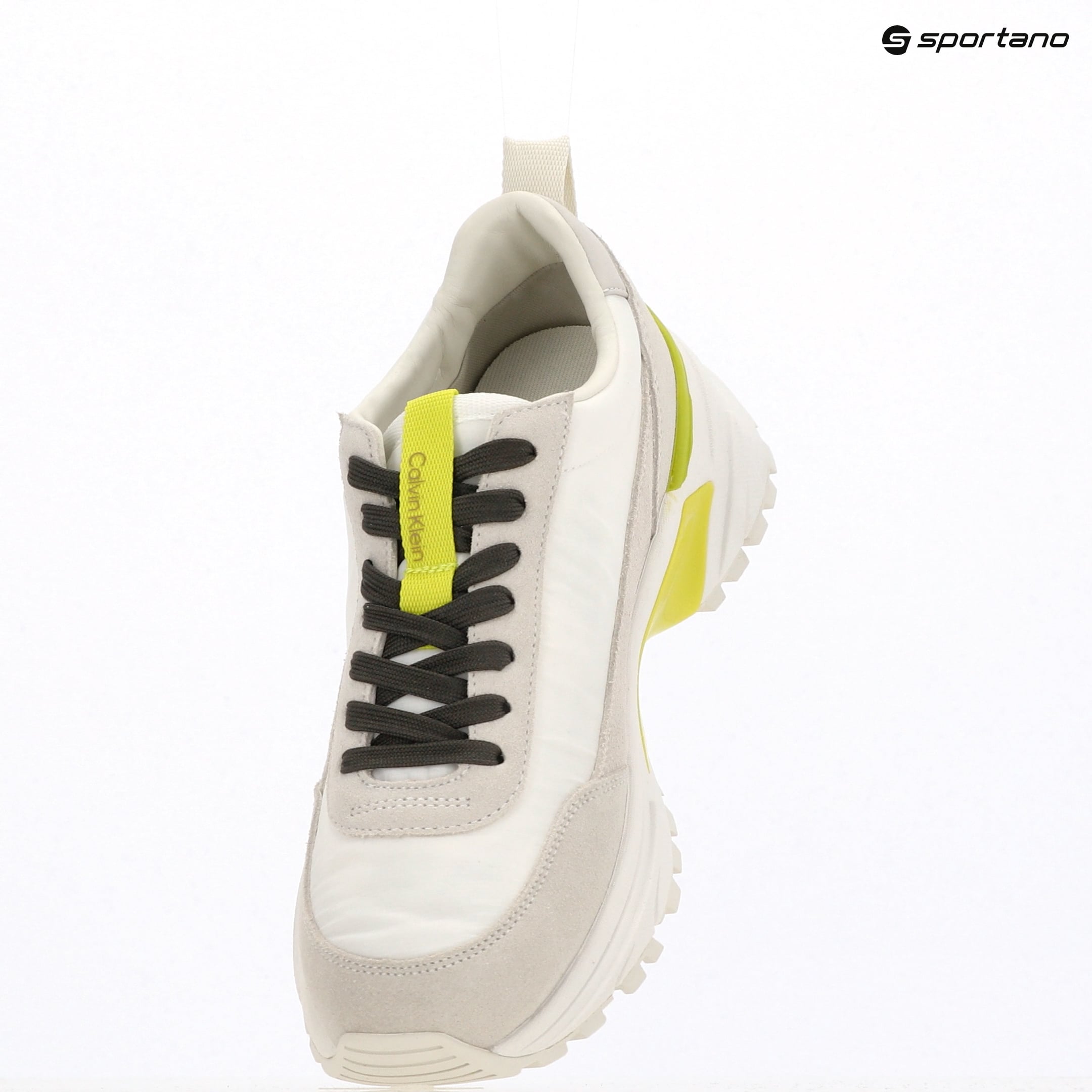 Női cipők Calvin Klein YW0YW02075 Hike Runner MG Nylon Mix bright white/primrose/beluga