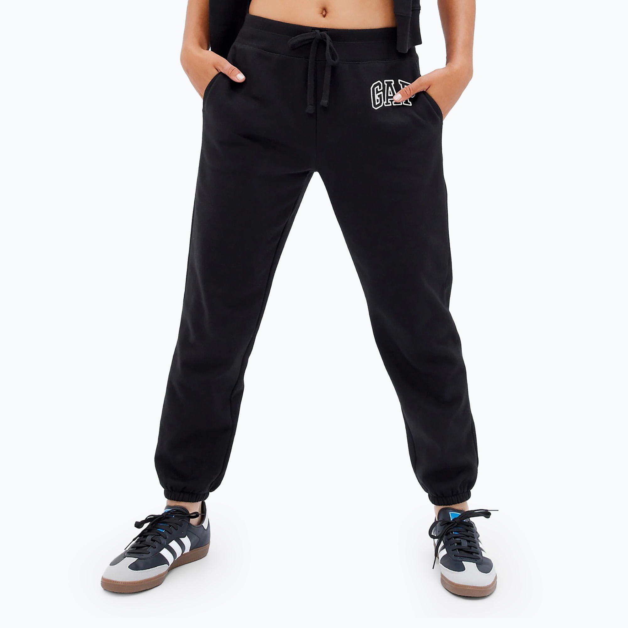 30%-kal olcsóbban.  Női nadrág GAP V-Gap Heritage Jogger true black. Méret: S