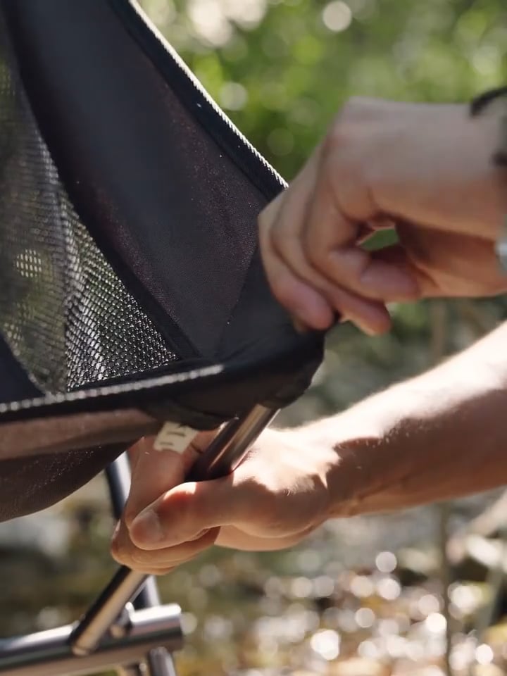 Kempingszék Naturehike Stellaluna L04 L black