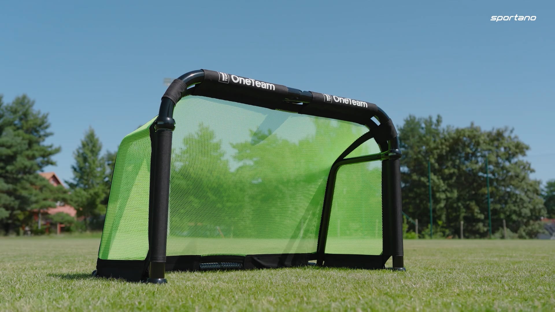 Focikapu OneTeam Swiftgoal 120 x 70 cm black/green