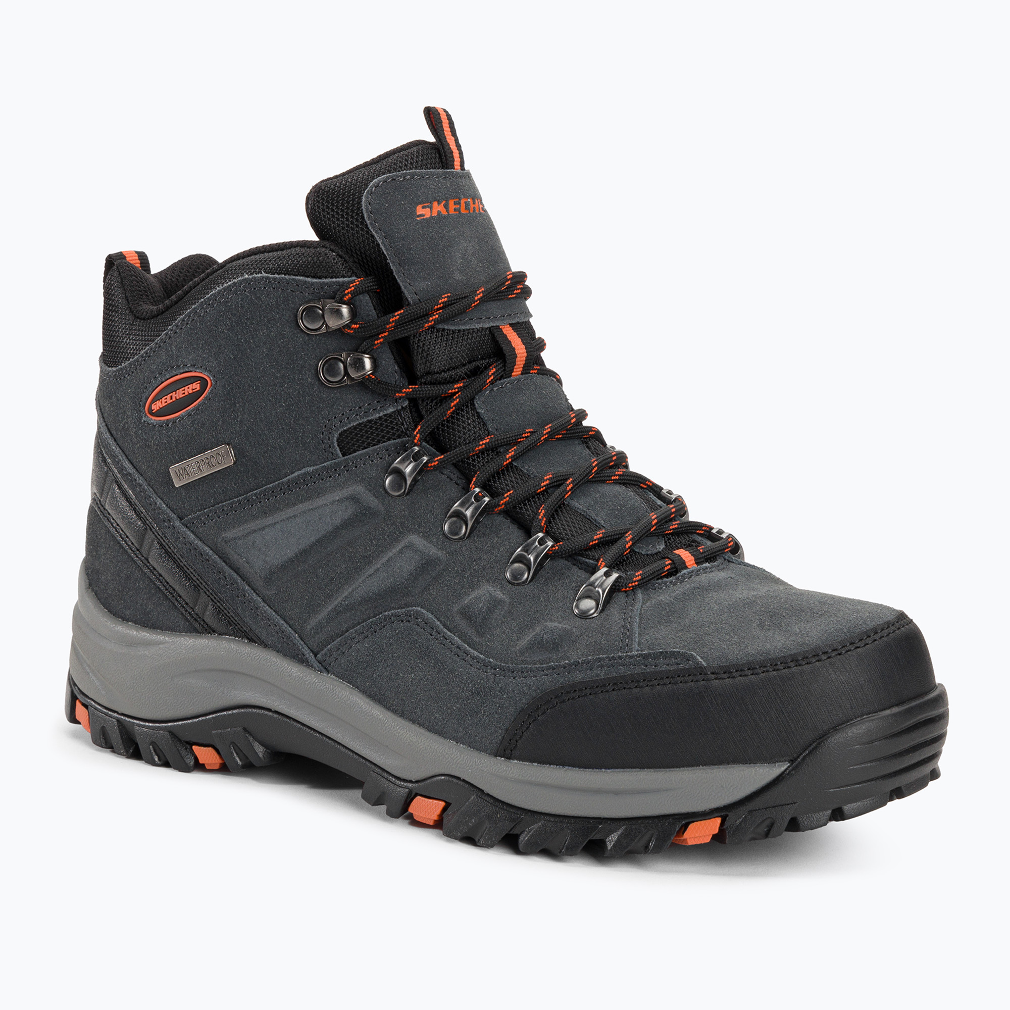 30%-kal olcsóbban.  SKECHERS Relment Pelmo szürke férfi túracipő
