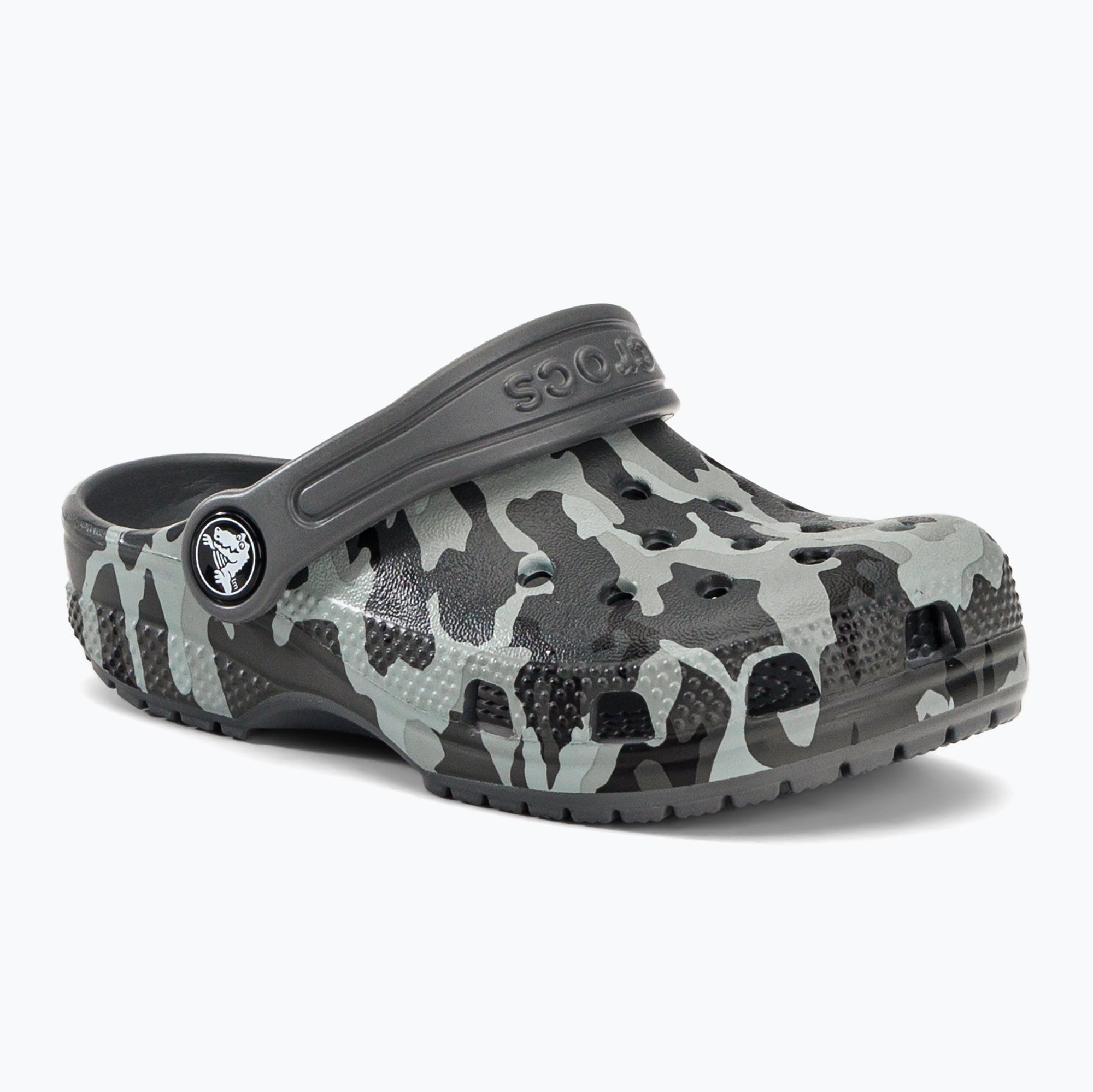 36%-kal olcsóbban.  Crocs Classic Camo Clog T szürke gyermek flip-flop 207593-097