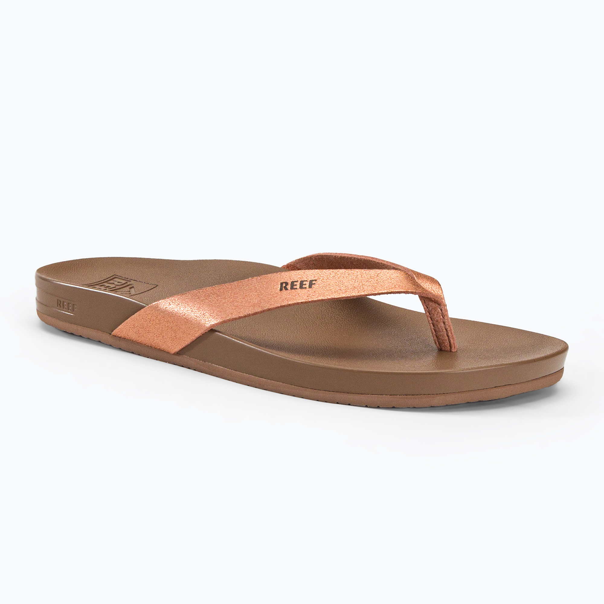 25%-kal olcsóbban.  Női REEF Cushion Cloud flip flopok rózsaszín és arany RF0A3FDSRGL. Méret: 37.5 (7 UK)