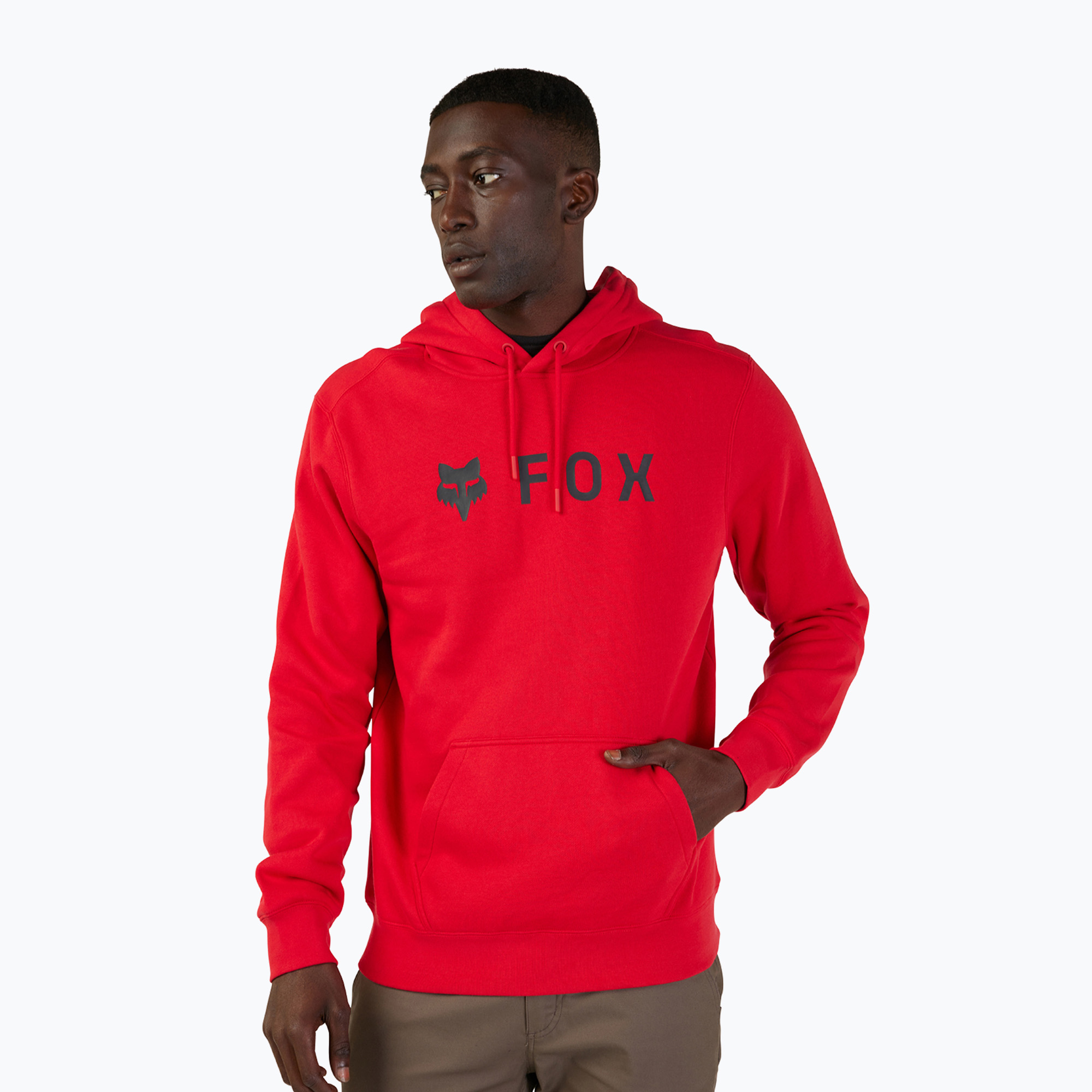 Férfi kerékpáros pulóver Fox Racing Abszolút láng piros. Méret: M