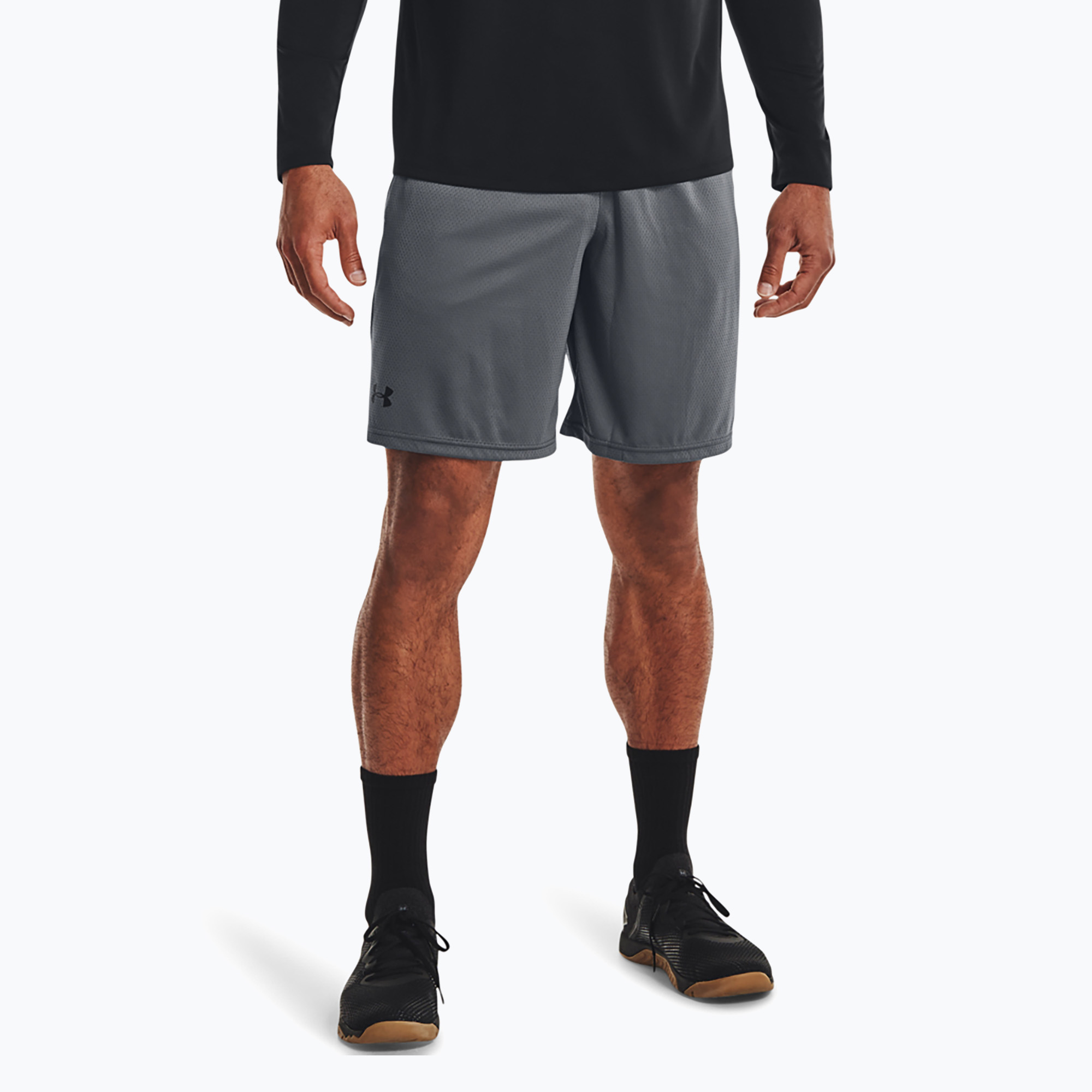 15%-kal olcsóbban.  férfi rövidnadrág  Under Armour Tech Mesh pitch gray/black. Méret: S