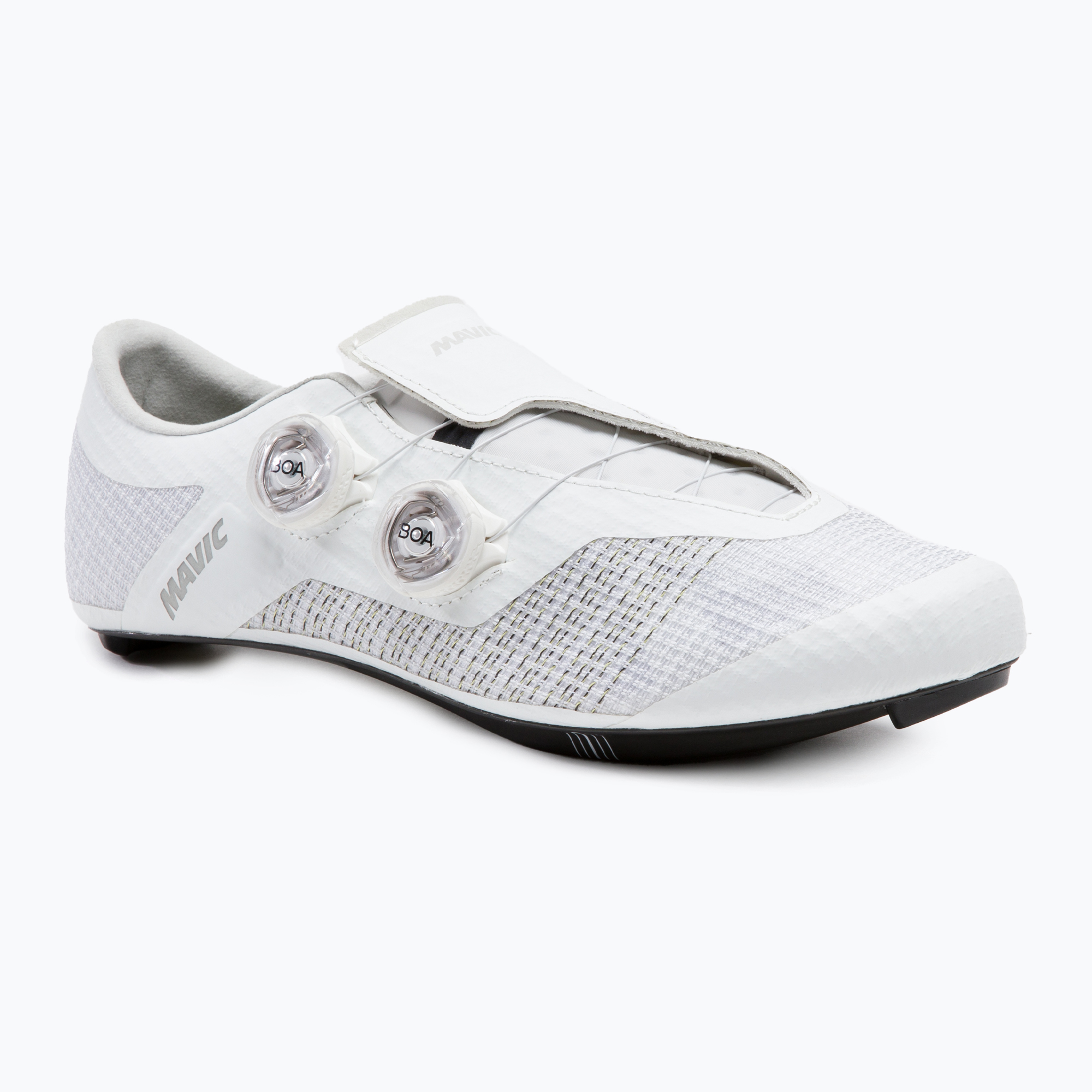 35%-kal olcsóbban.  Mavic Tretry Cosmic Ultimate III kerékpáros cipő fehér L41128300. Méret: 46 (11 UK)