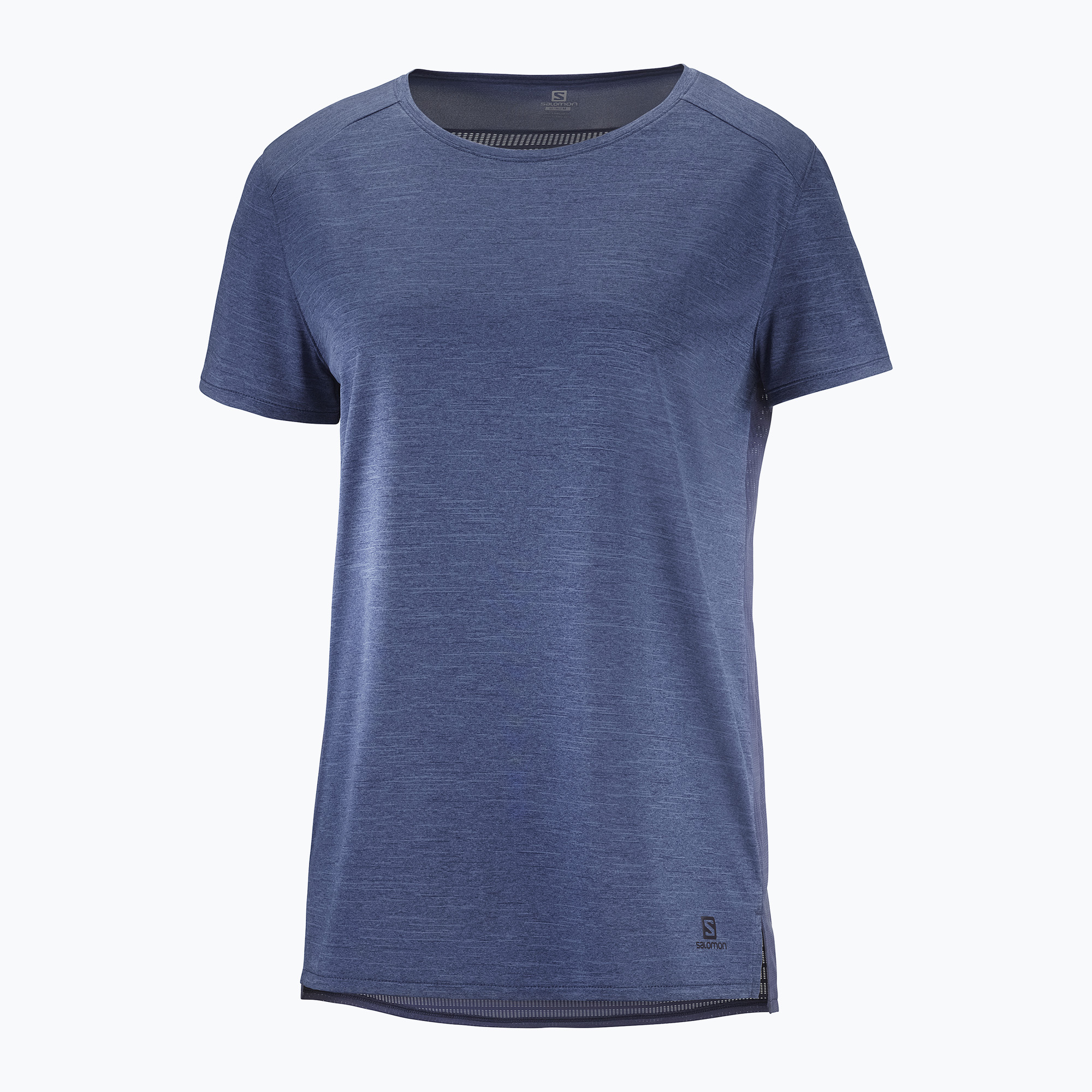 26%-kal olcsóbban.  Női trekking póló Salomon Outline Summer SS tengerészkék LC1708700. Méret: M