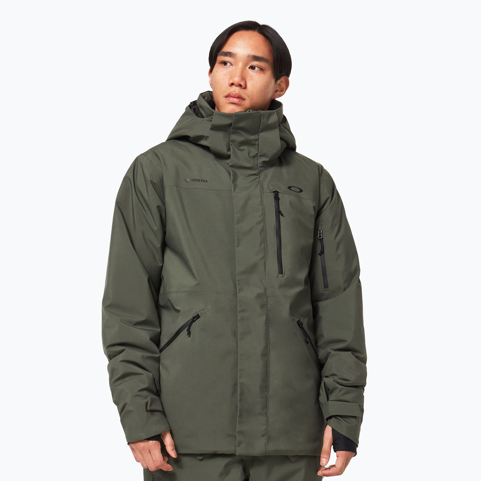 25%-kal olcsóbban.  Férfi Oakley Sub Temp RC Gore-Tex snowboard dzseki új sötét kefe. Méret: L