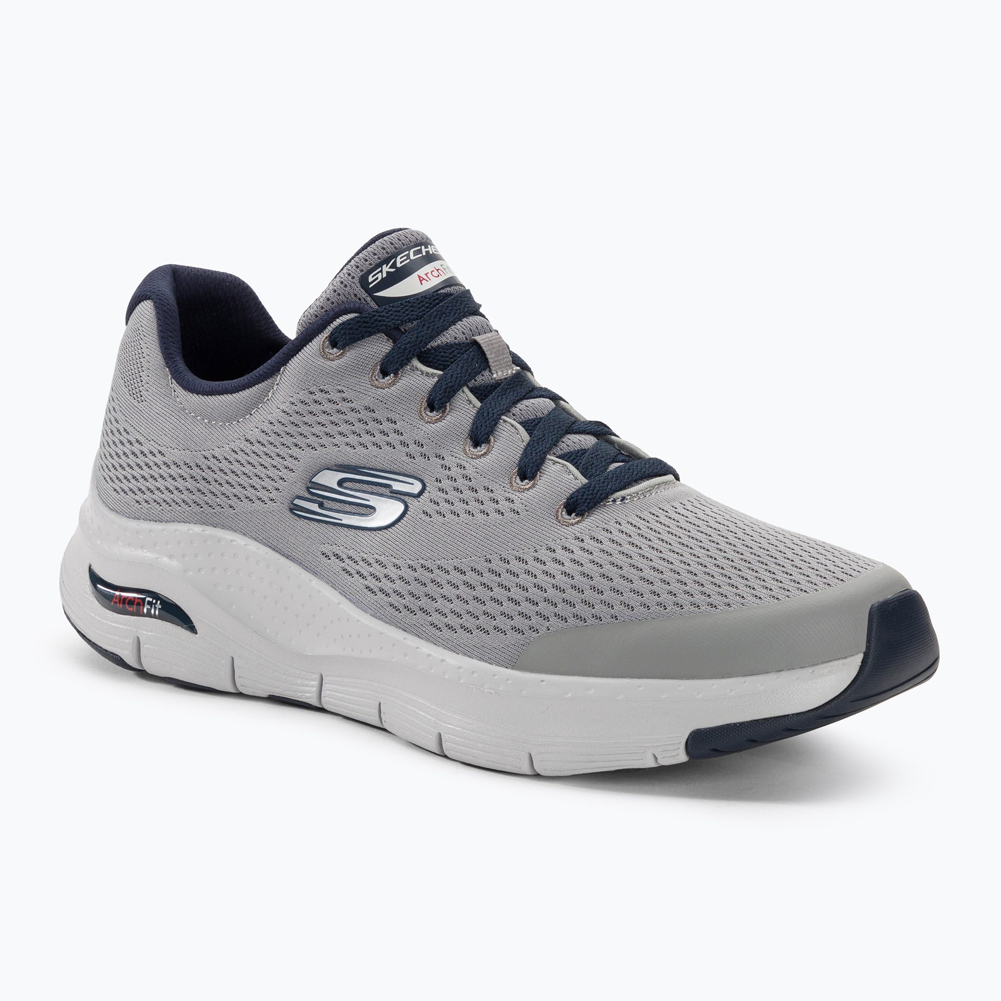 30%-kal olcsóbban.  SKECHERS férfi edzőcipő Arch Fit szürke/tengerészkék. Méret: 46 EU