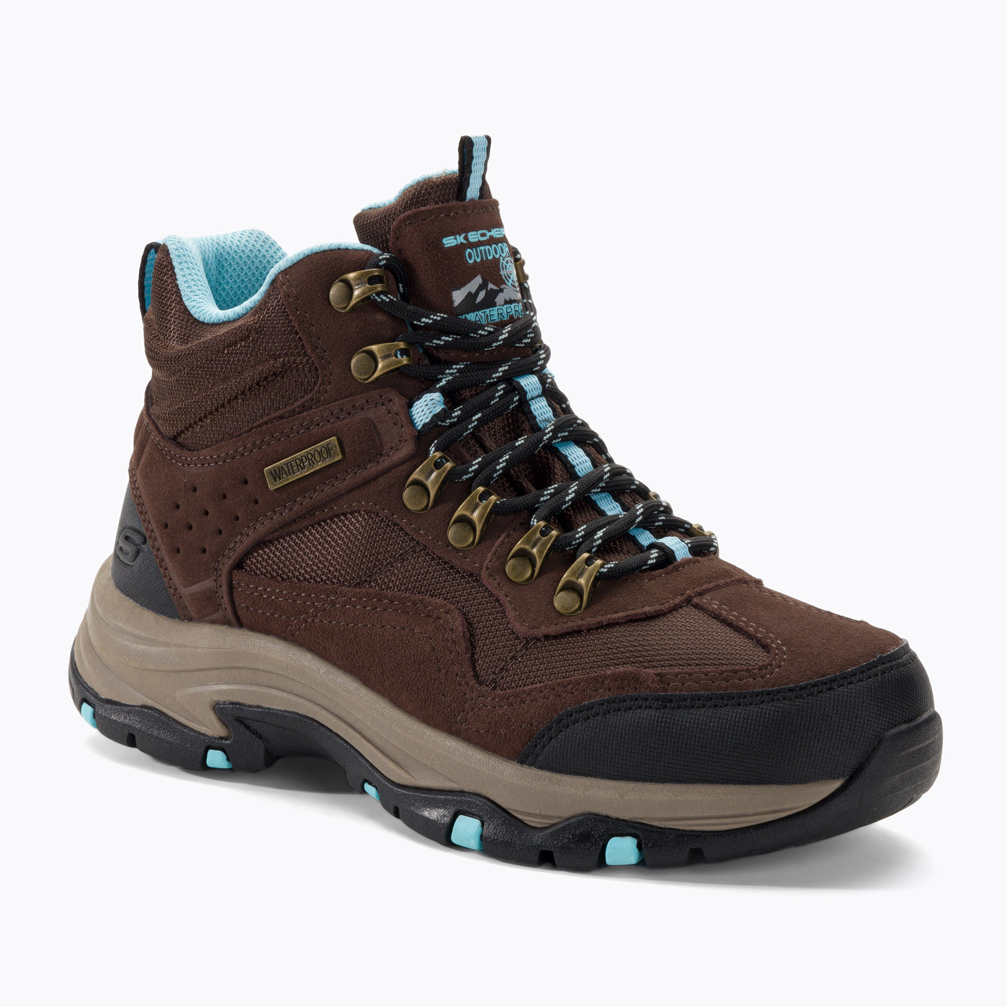 34%-kal olcsóbban.  Női túrabakancsok SKECHERS Trego Base Camp csokoládé. Méret: 41 EU